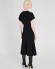 Crewneck Crepe Midi Dress sold by Club Monaco