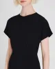 Crewneck Crepe Midi Dress sold by Club Monaco