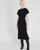 Crewneck Crepe Midi Dress sold by Club Monaco