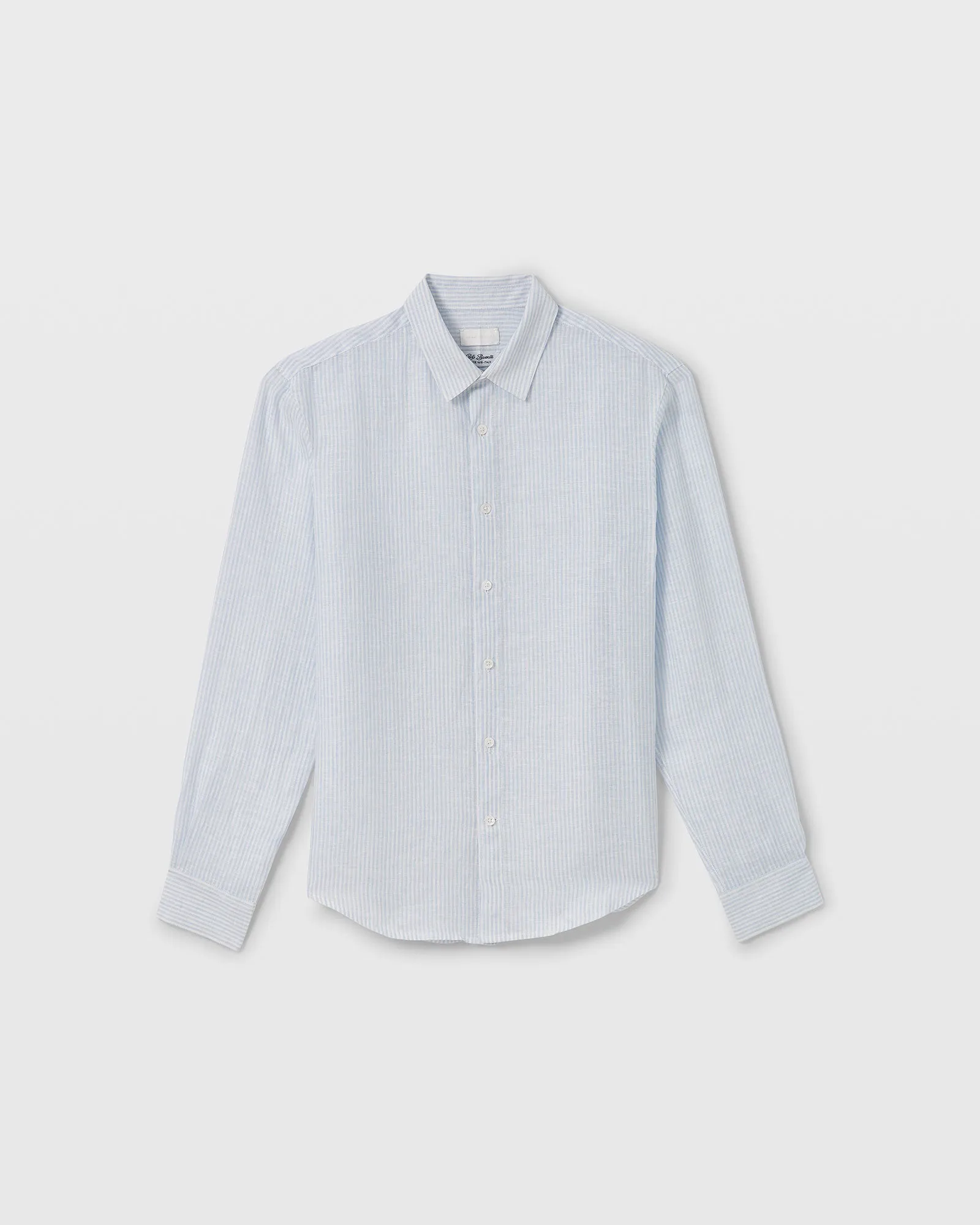 Carlo Bassetti Italian Linen Stripe Shirt sold by Club Monaco product image thumbnail 4