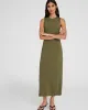 Ponte-Knit Maxi Dress sold by Club Monaco