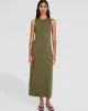 Ponte-Knit Maxi Dress sold by Club Monaco