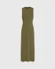 Ponte-Knit Maxi Dress sold by Club Monaco