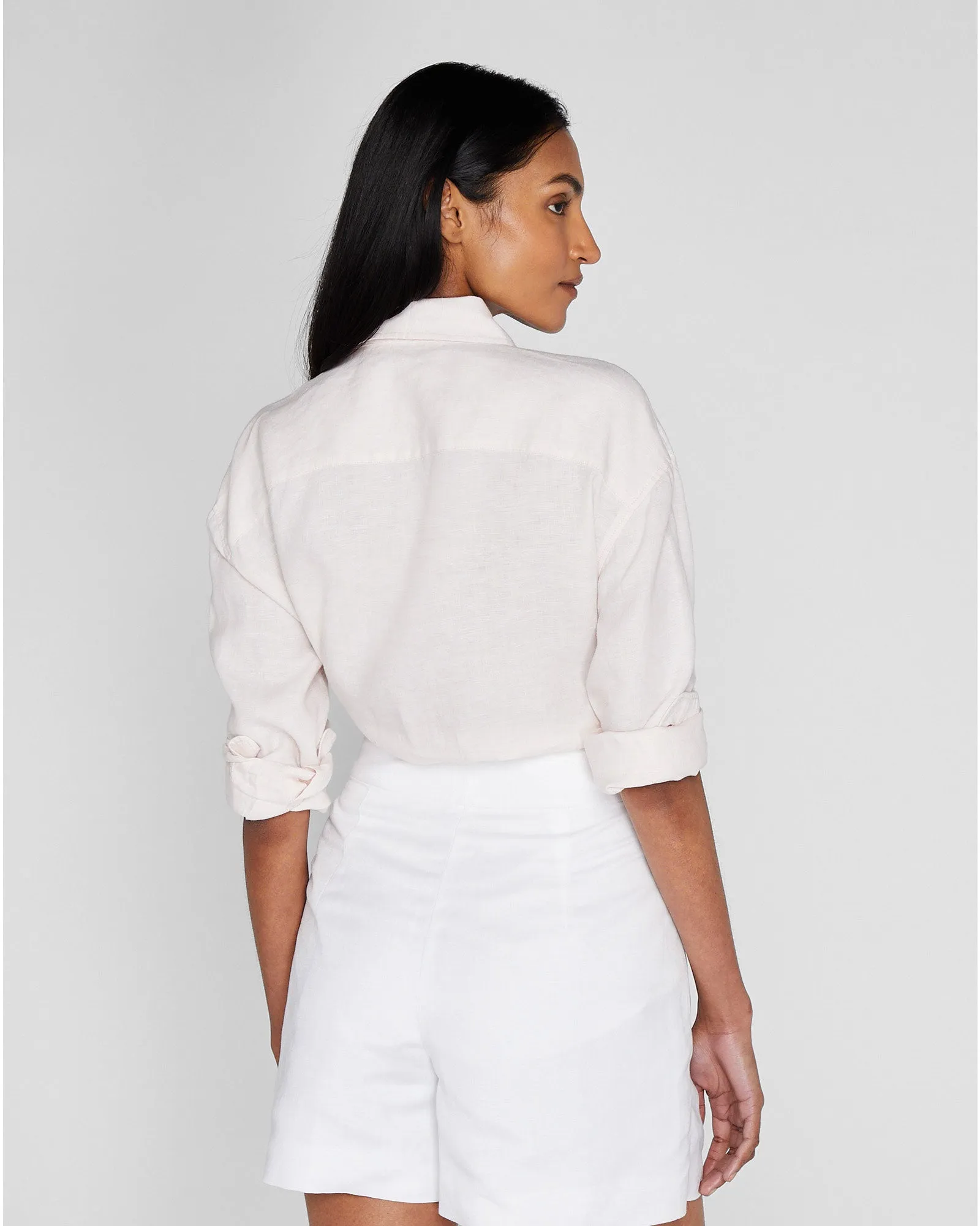 Signature Solid Linen Shirt sold by Club Monaco product image thumbnail 2