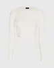 Merino Rib Cropped Cardigan sold by Club Monaco