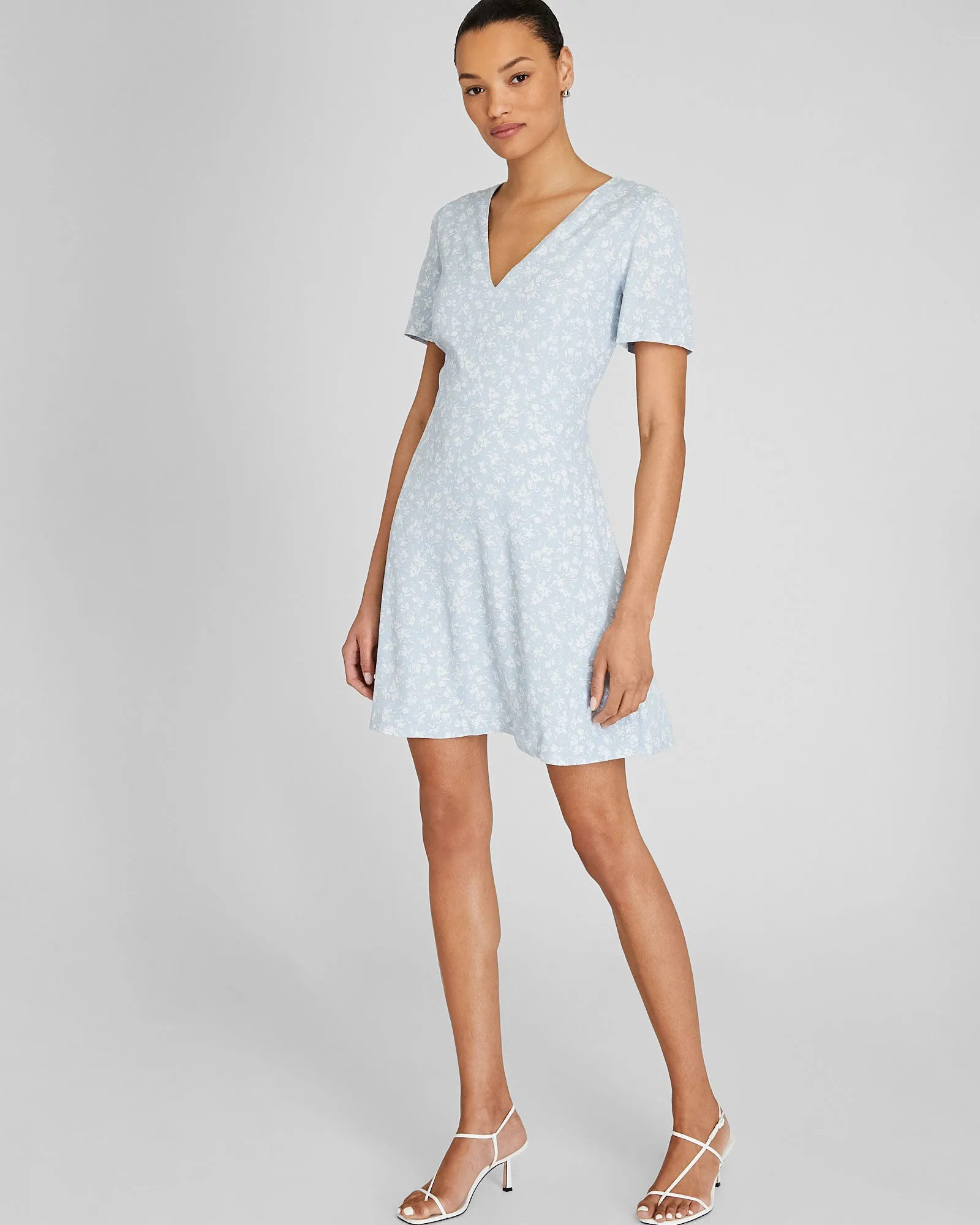 Cut Out Short Sleeve Mini Dress sold by Club Monaco