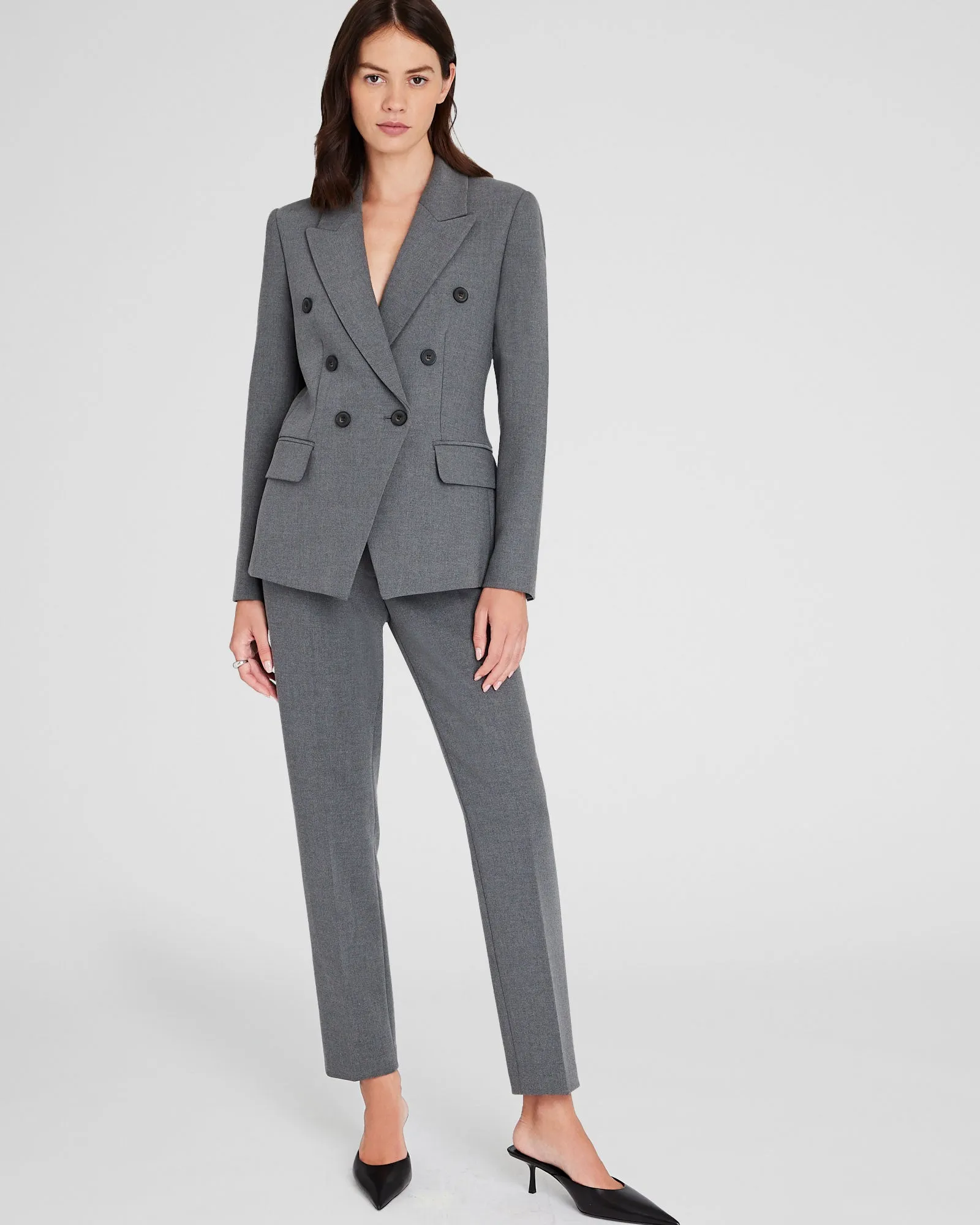 Double-Breasted Cutaway Blazer sold by Club Monaco product image thumbnail 2