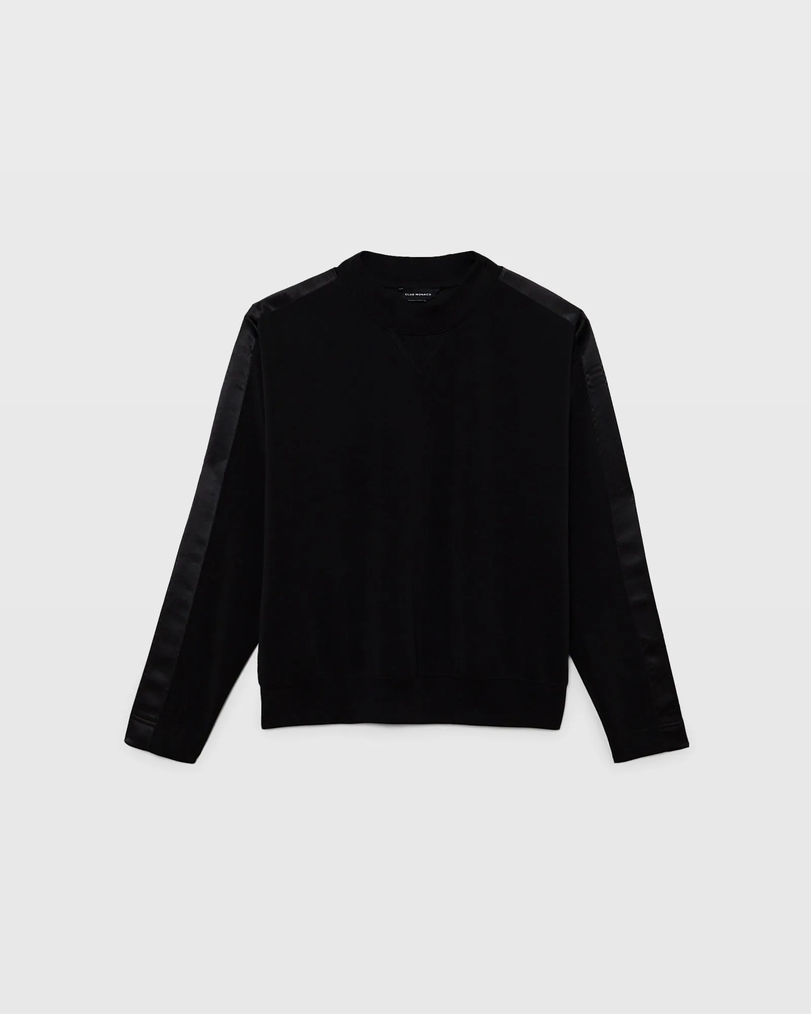 Satin Stripe Sweatshirt sold by Club Monaco product image thumbnail 5