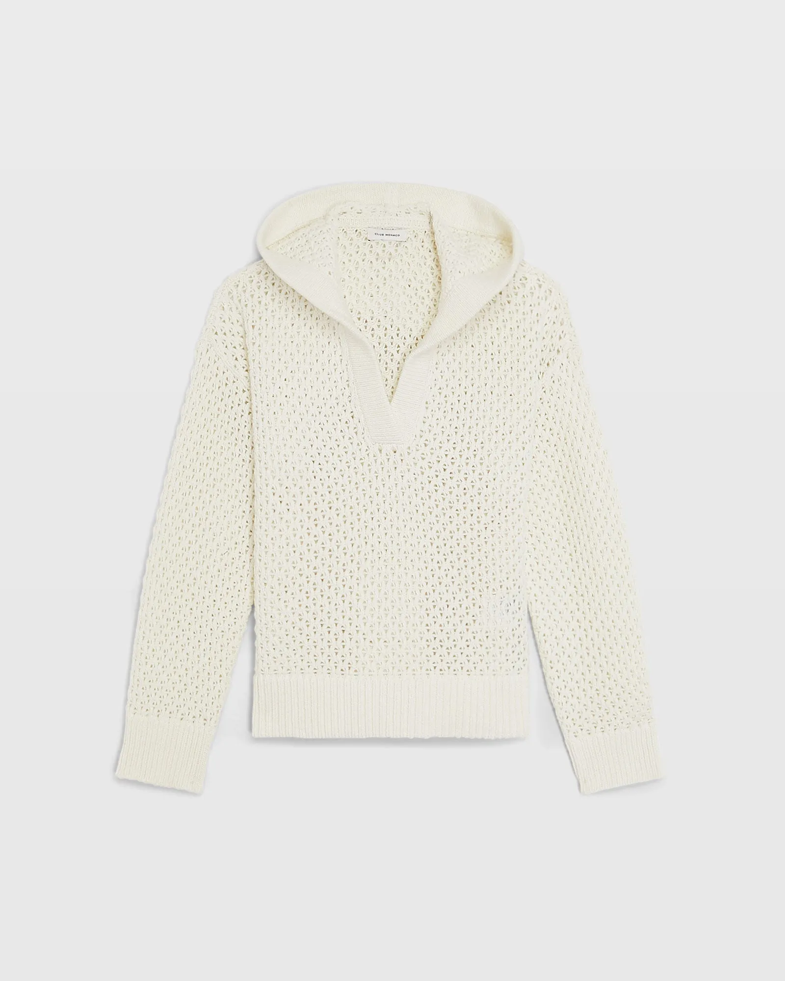 Mesh Stitch Hoodie sold by Club Monaco product image thumbnail 5