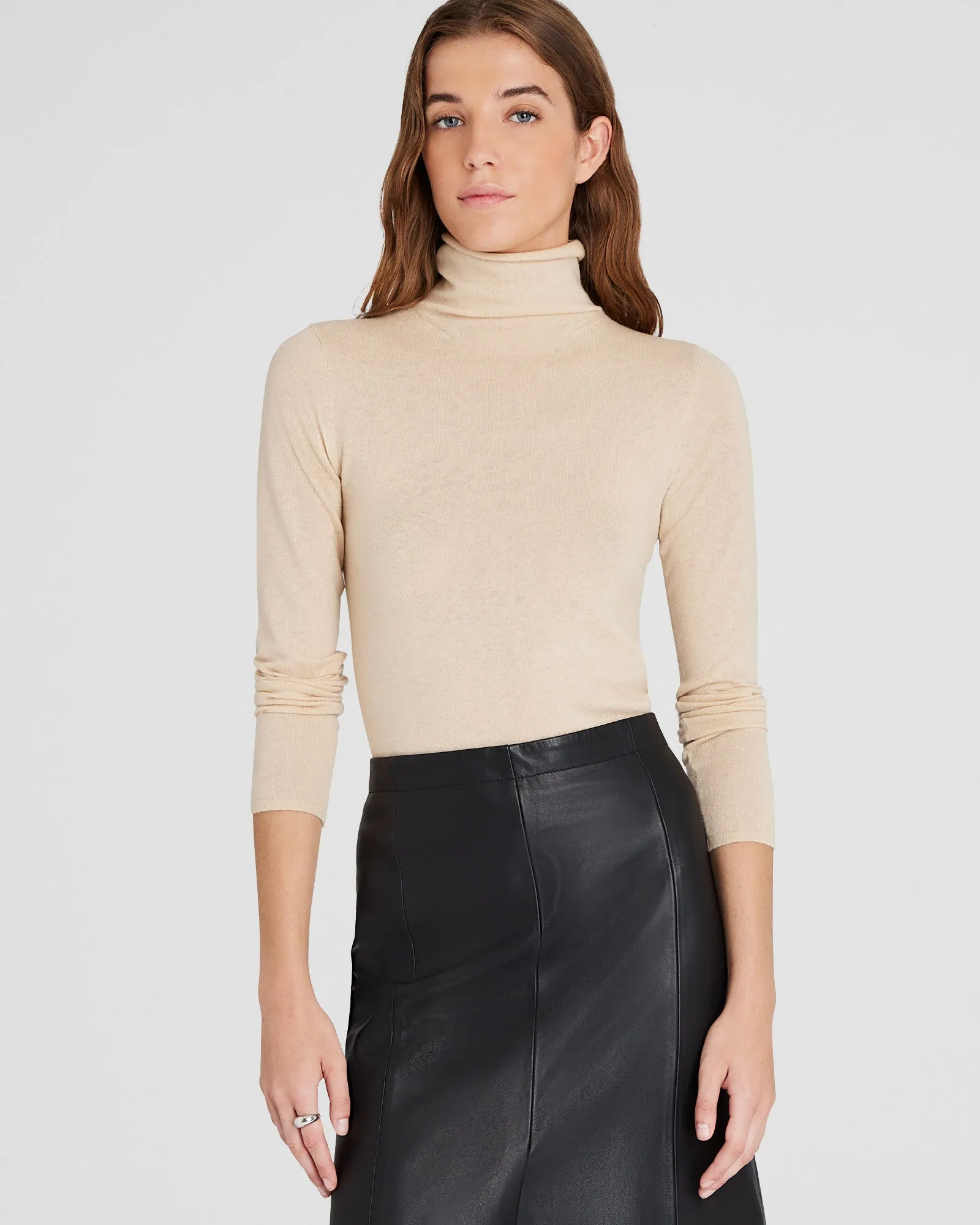 Cashmere Slim Turtleneck sold by Club Monaco
