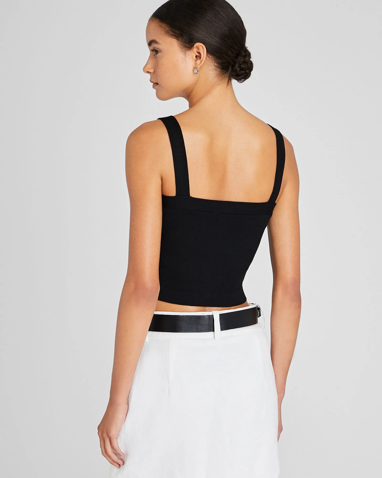 Cropped Sweater Tank sold by Club Monaco product image thumbnail 3