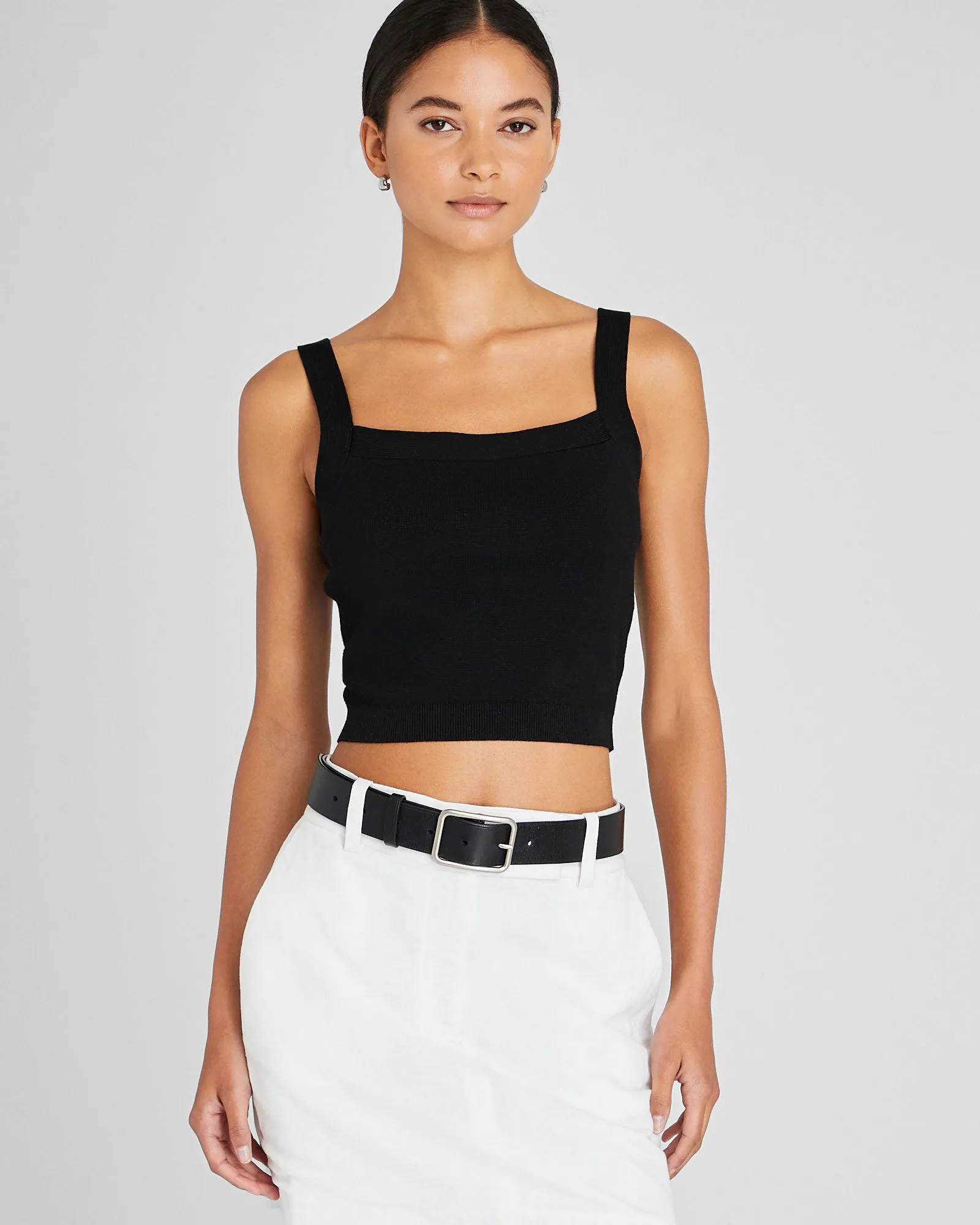 Cropped Sweater Tank sold by Club Monaco product image thumbnail 4