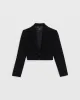 Cropped Crepe Blazer sold by Club Monaco