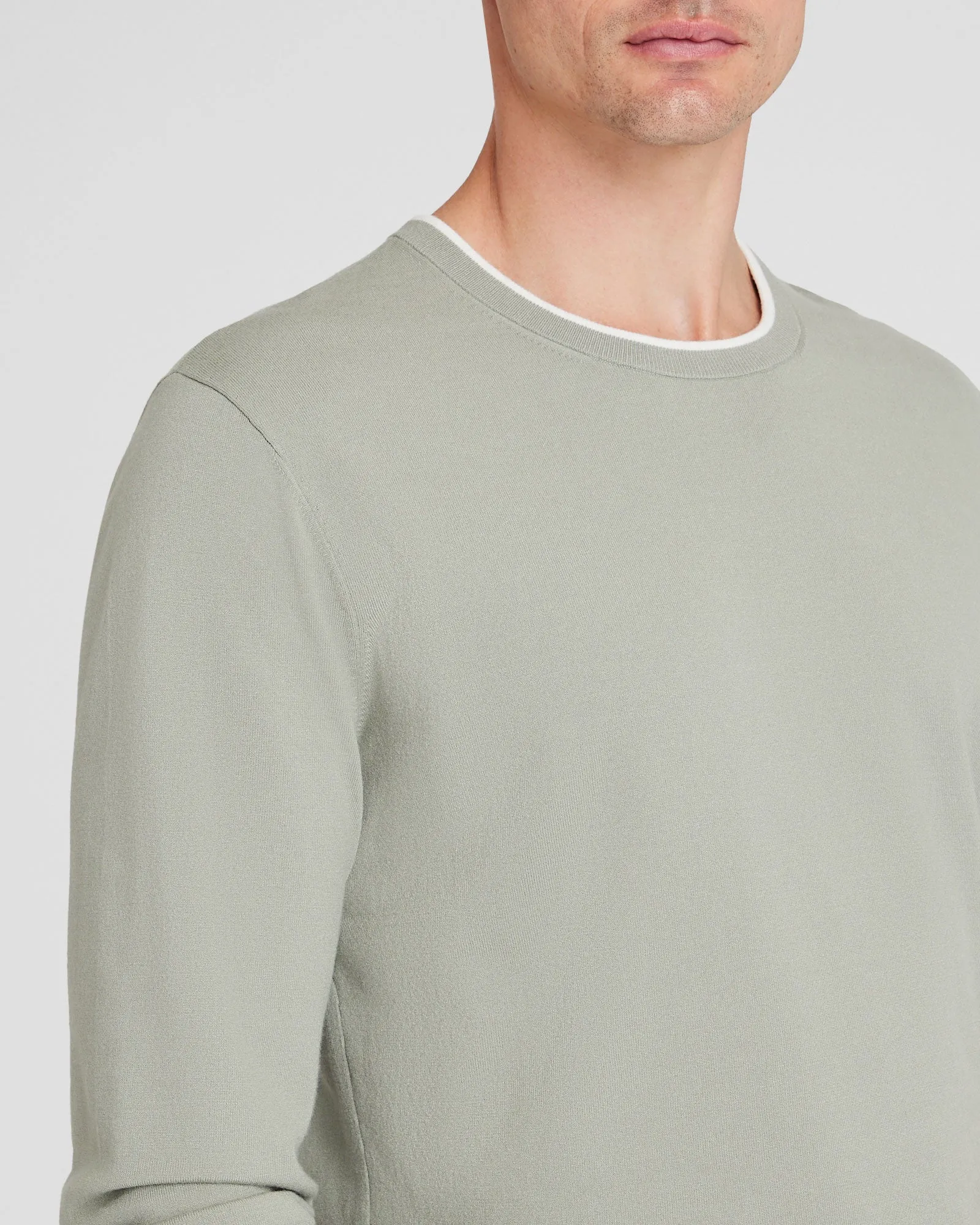 Long-Sleeve Tech Crewneck sold by Club Monaco product image thumbnail 4