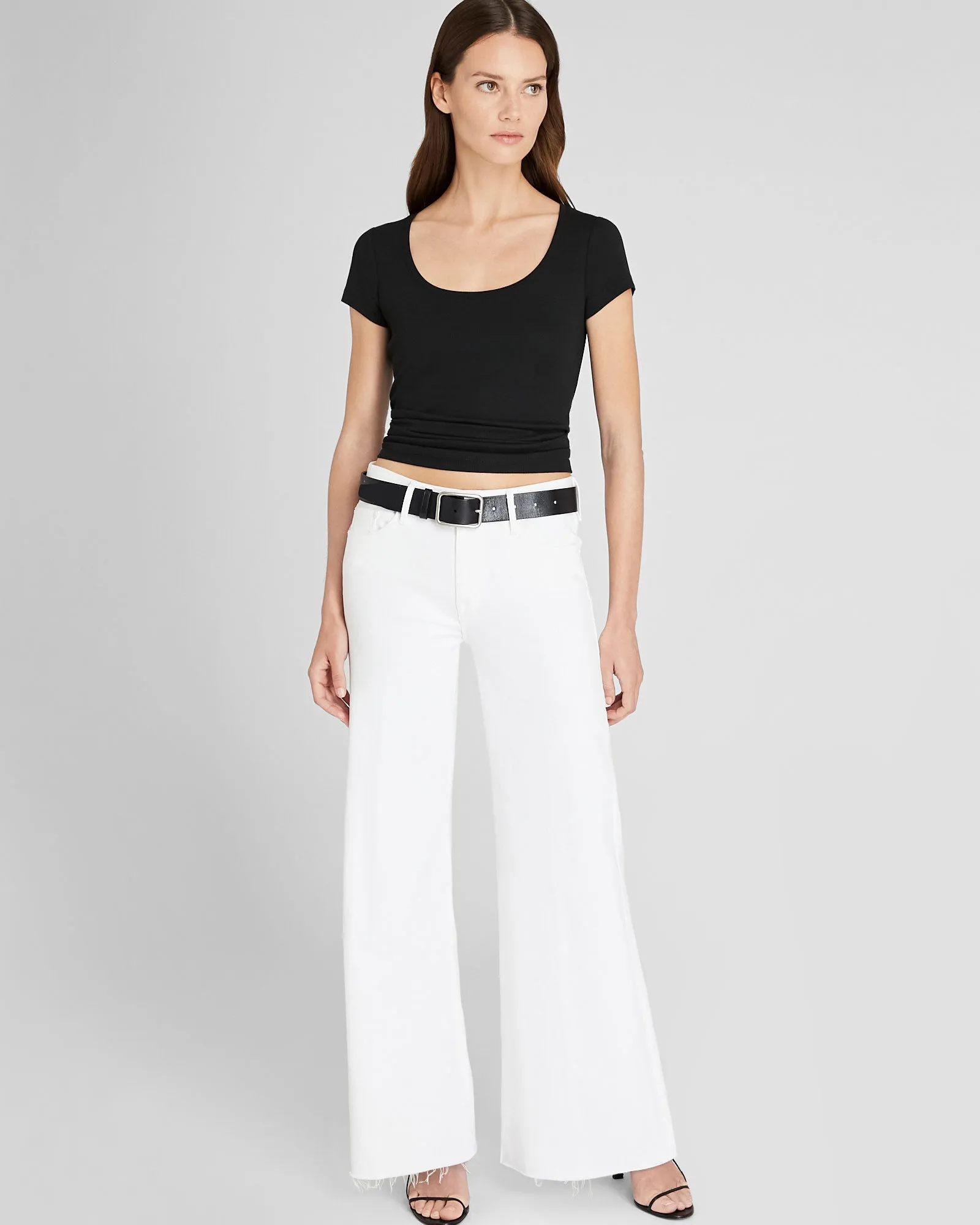 Bowee Scoop Neck Tee sold by Club Monaco product image thumbnail 2