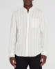 Long-Sleeve Stripe Linen Shirt sold by Club Monaco