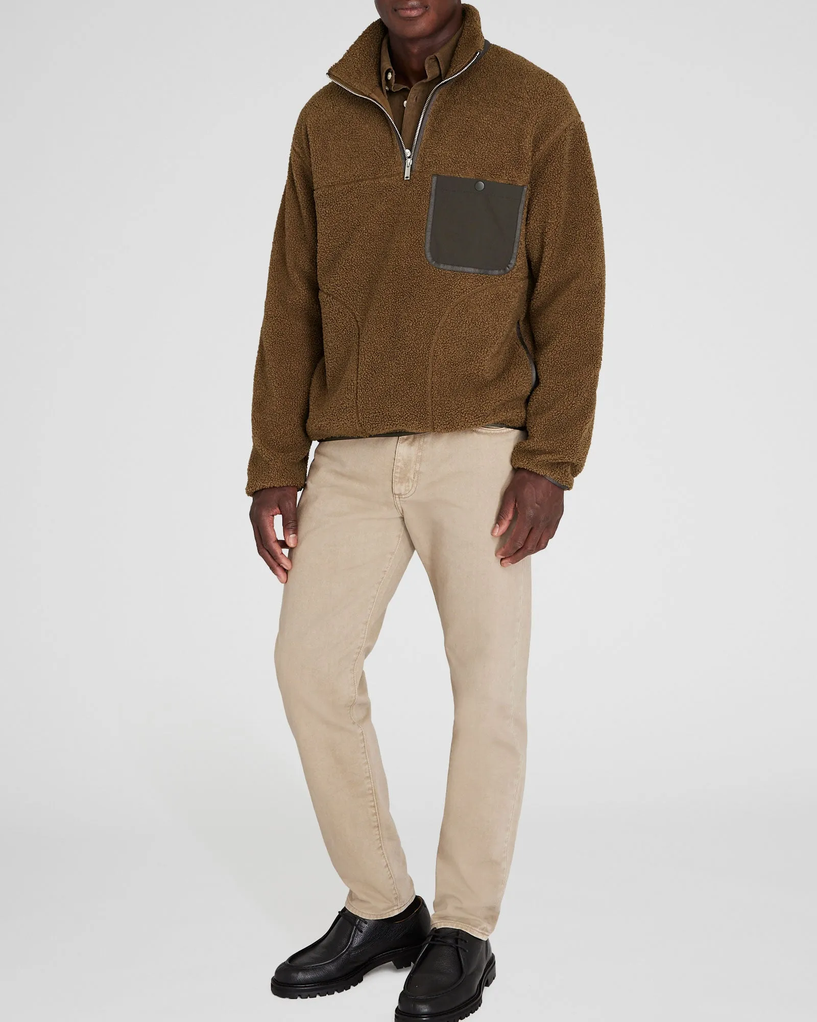 Sherpa Half-Zip sold by Club Monaco product image thumbnail 4
