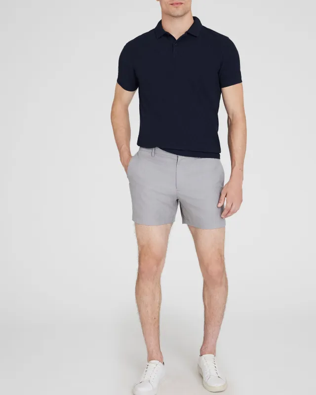 Jax Micro-Stripe 5" Shorts sold by Club Monaco