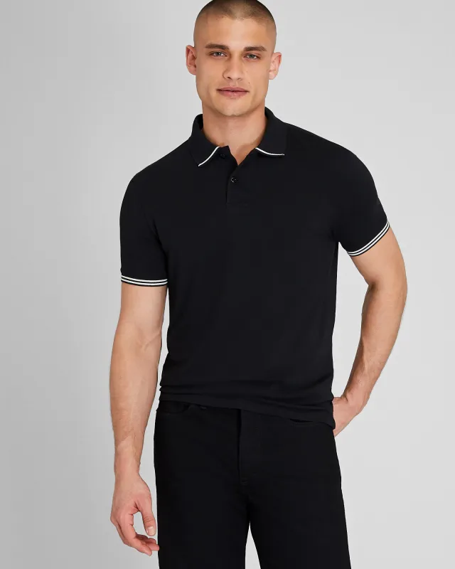 Tipped Collar Polo sold by Club Monaco