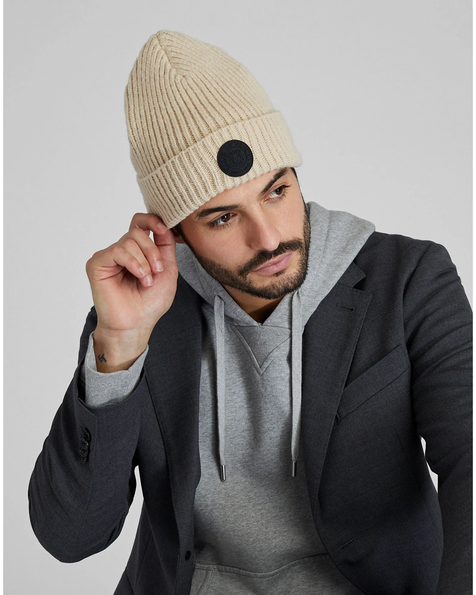 Crest Beanie sold by Club Monaco product image thumbnail 2