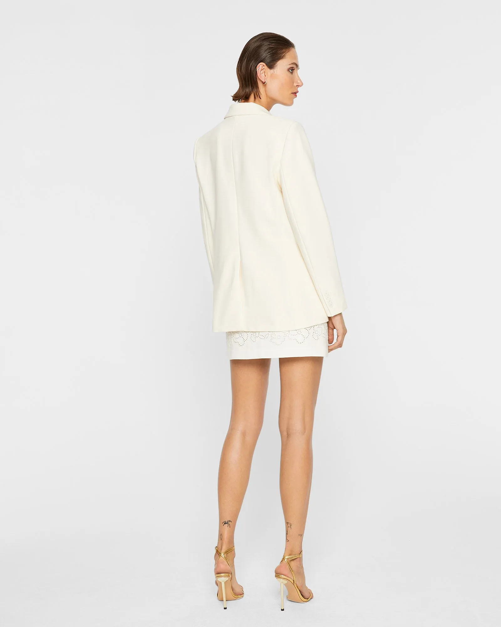 Embroidered Eyelet Mini Skirt sold by Club Monaco product image thumbnail 2