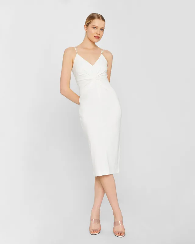 Front Twist Midi Dress sold by Club Monaco