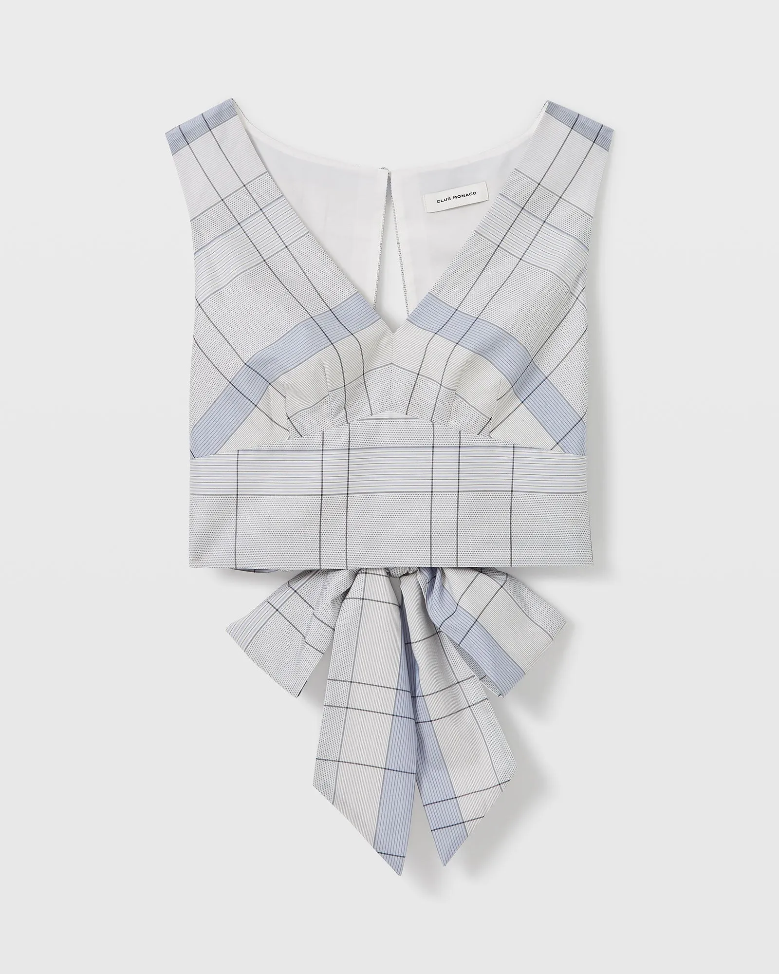 Tie Back Crop Top sold by Club Monaco product image thumbnail 5
