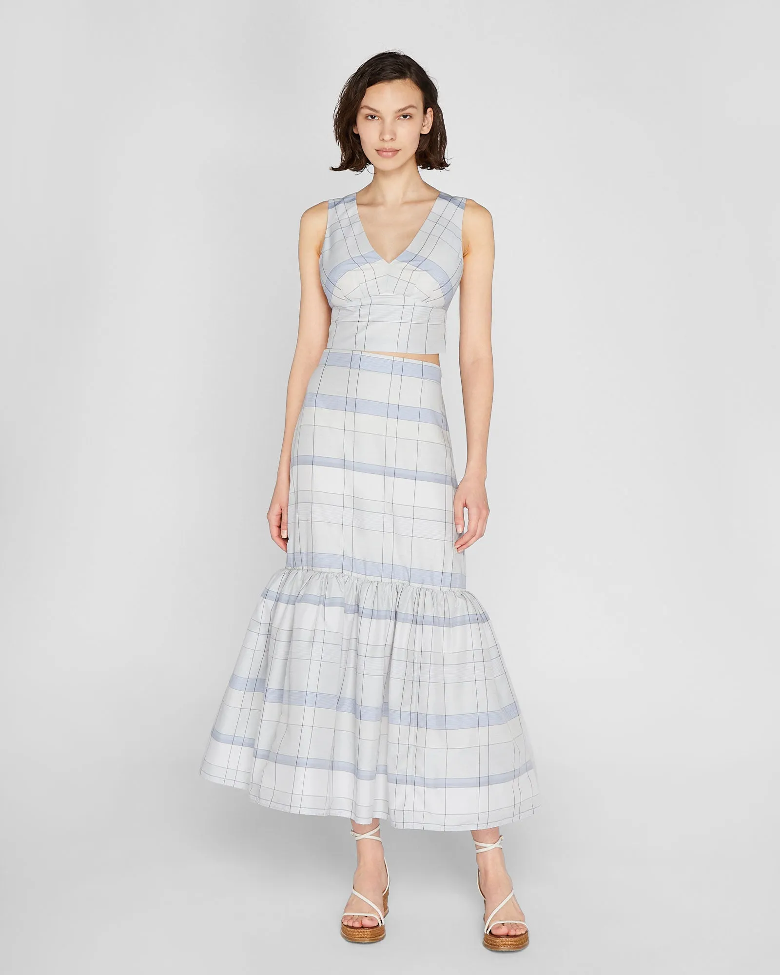 Tie Back Crop Top sold by Club Monaco product image thumbnail 4