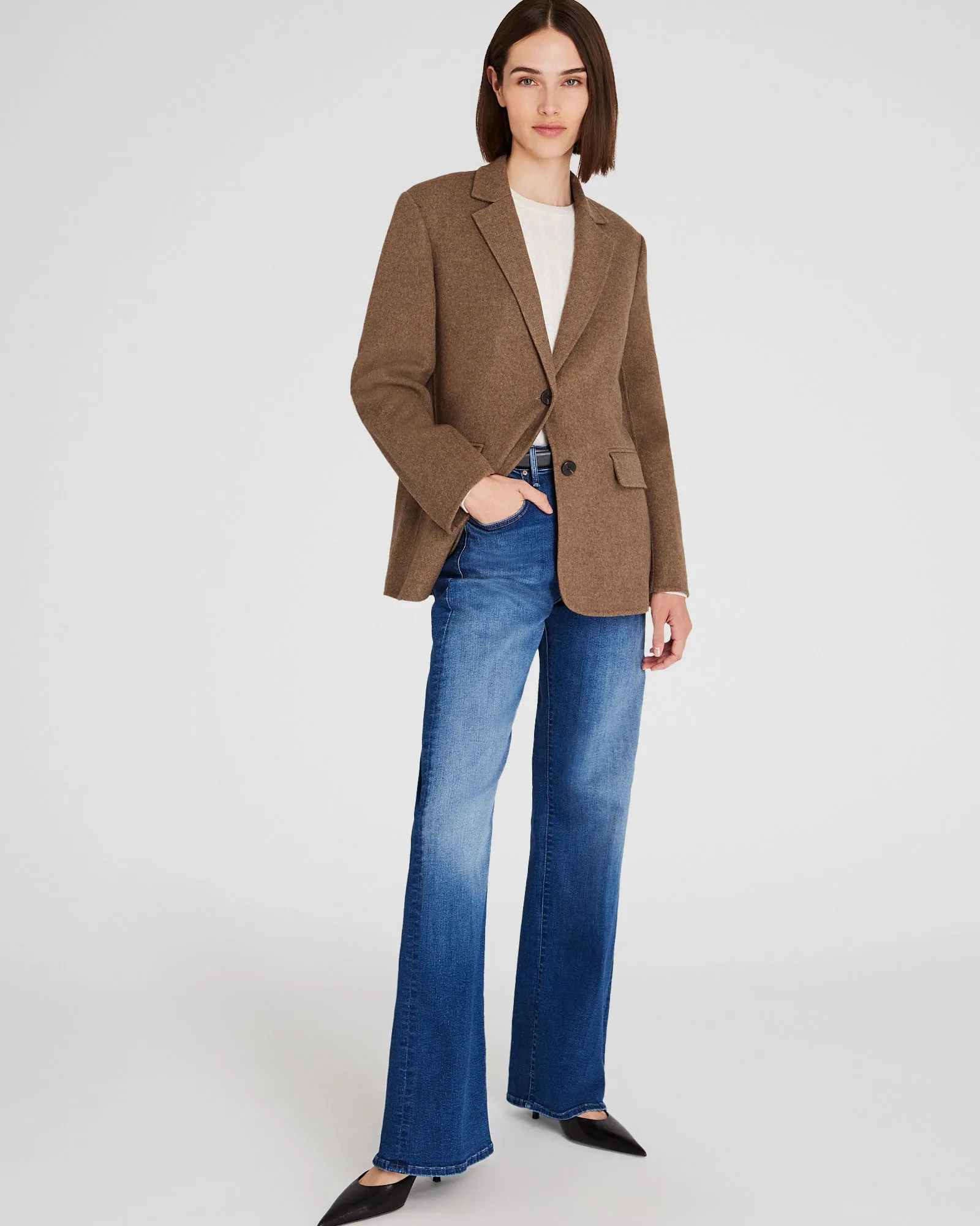 Double-Faced Blazer Coat sold by Club Monaco product image thumbnail 3