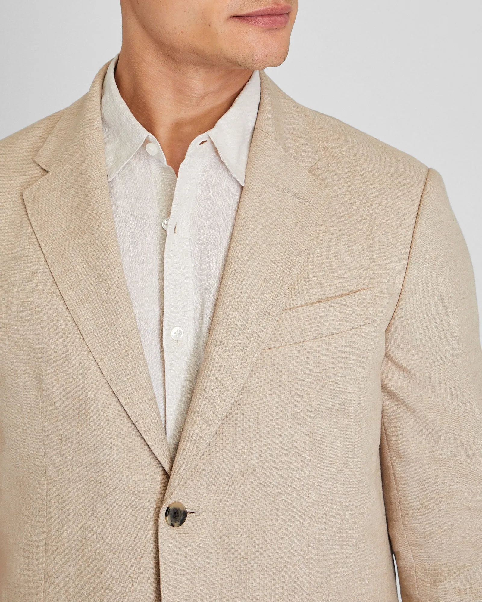 Tech Linen Suit Blazer sold by Club Monaco product image thumbnail 4