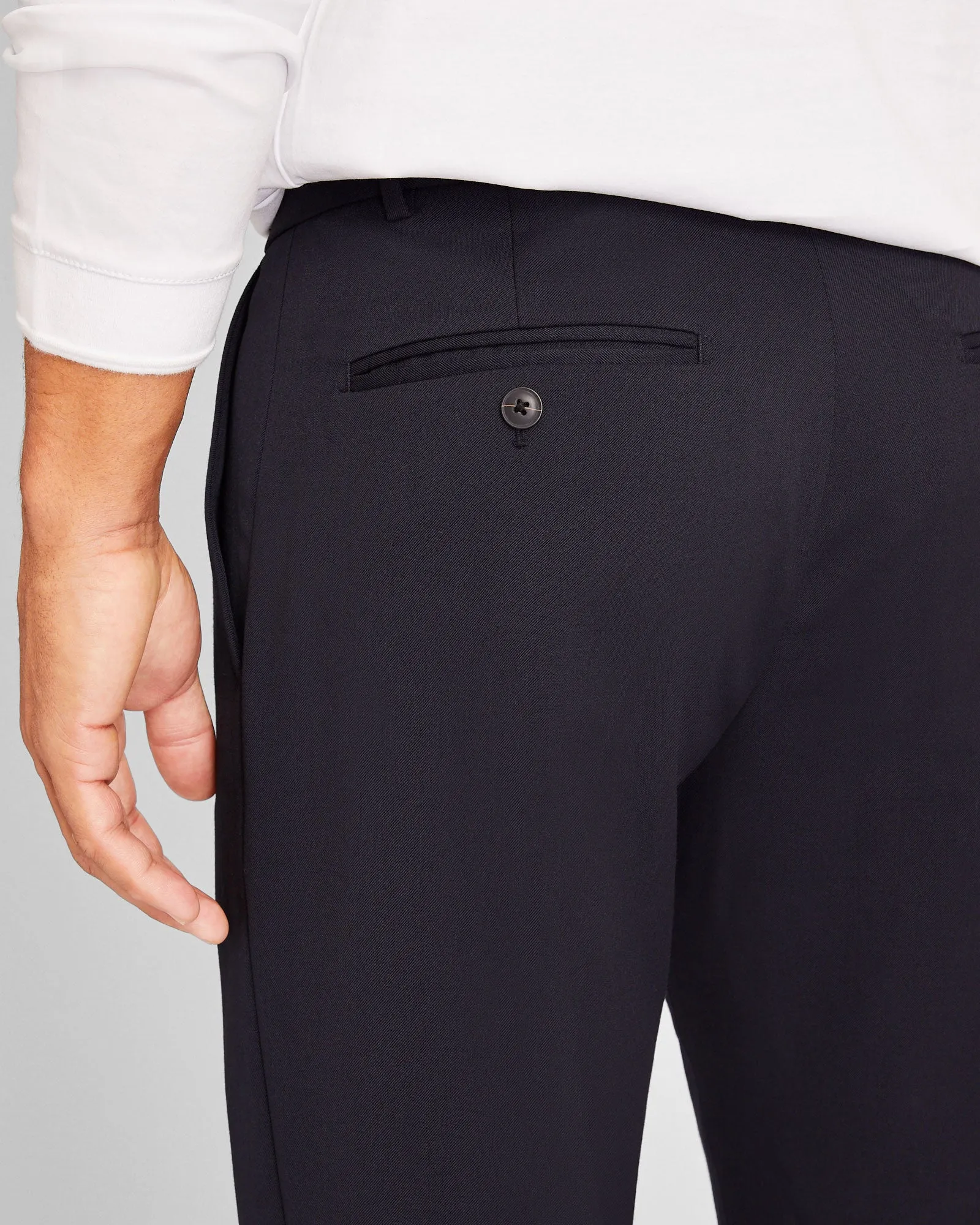 Straight Wool Trouser sold by Club Monaco product image thumbnail 4