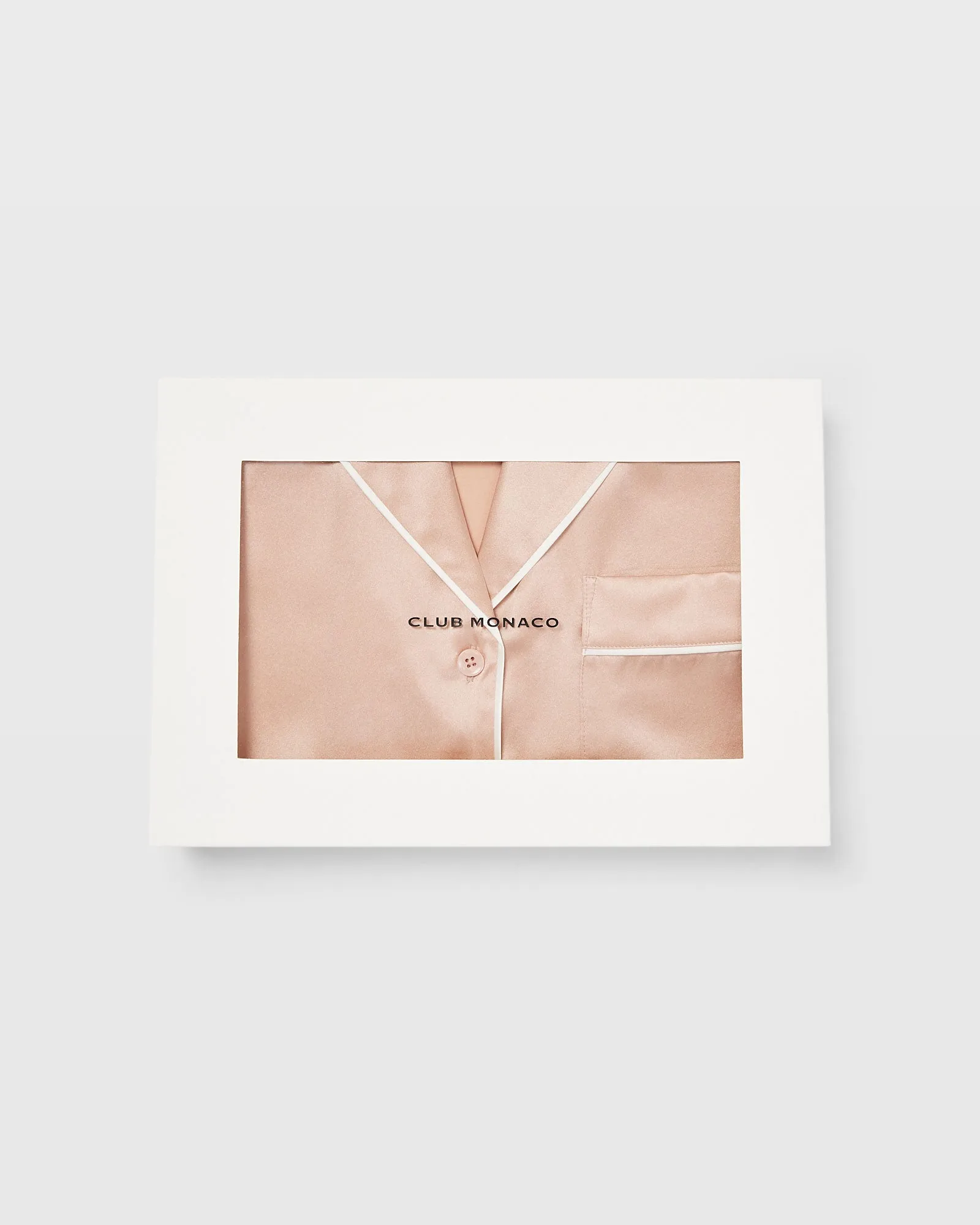 Silk Short-Sleeve Pajama Set sold by Club Monaco product image thumbnail 5