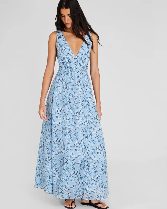Sleeveless Organza Maxi Dress sold by Club Monaco