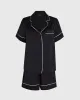 Silk Short-Sleeve Pajama Set sold by Club Monaco
