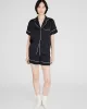 Silk Short-Sleeve Pajama Set sold by Club Monaco