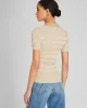 Ribbed Johnny Collar Sweater Tee sold by Club Monaco