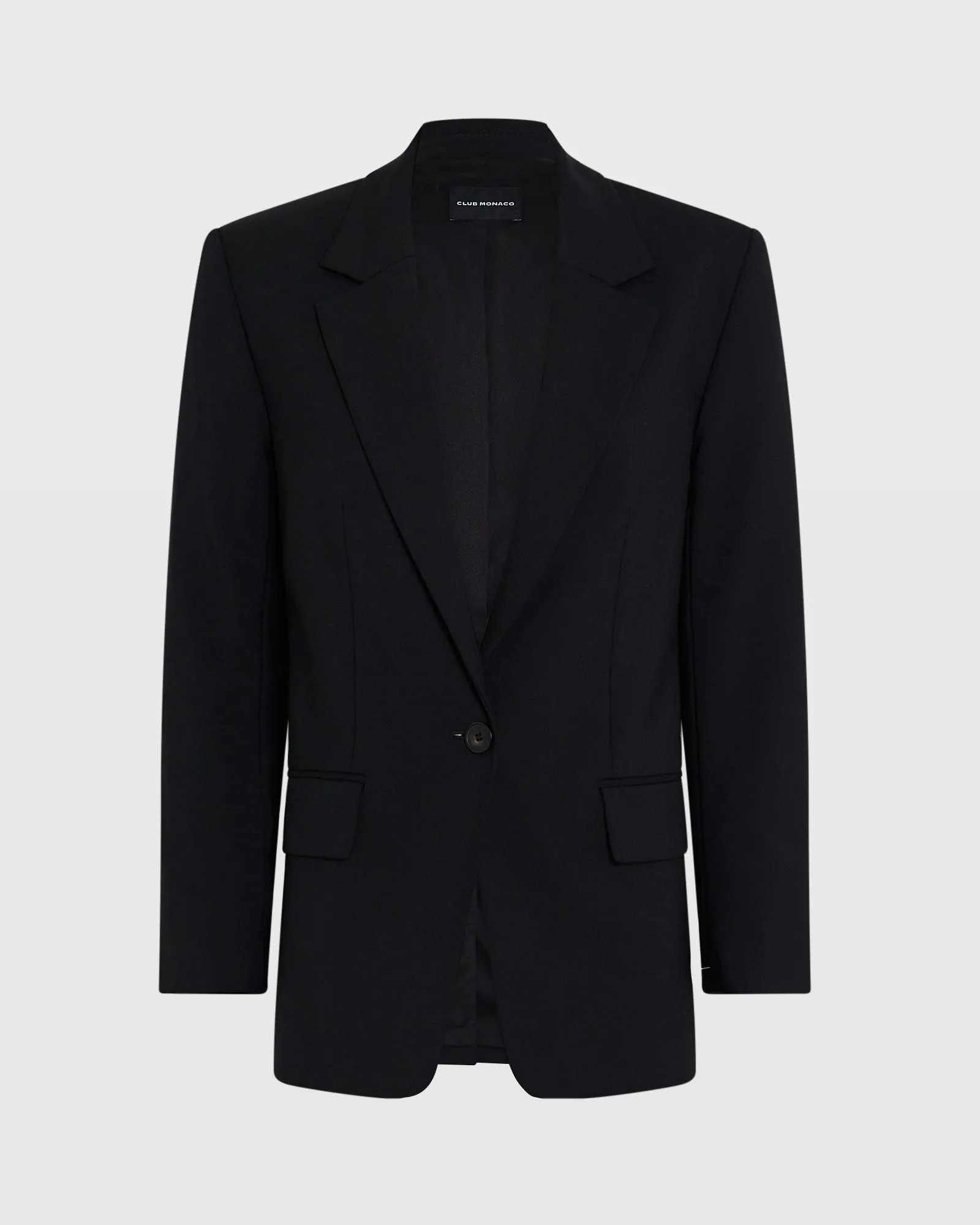 Relaxed Single-Breasted Borrem Blazer sold by Club Monaco product image thumbnail 4