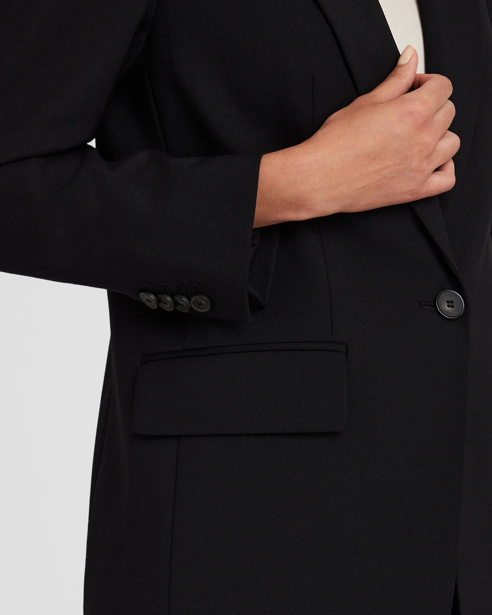 Relaxed Single-Breasted Borrem Blazer sold by Club Monaco product image thumbnail 2