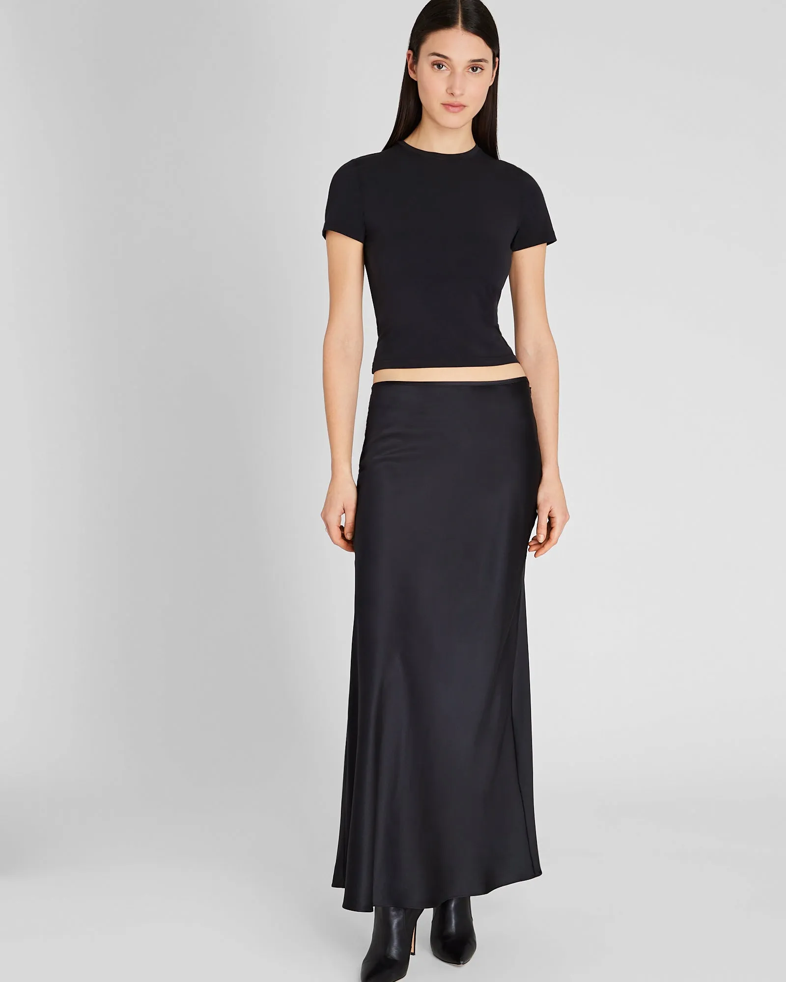 Silk Charmeuse Maxi Skirt sold by Club Monaco