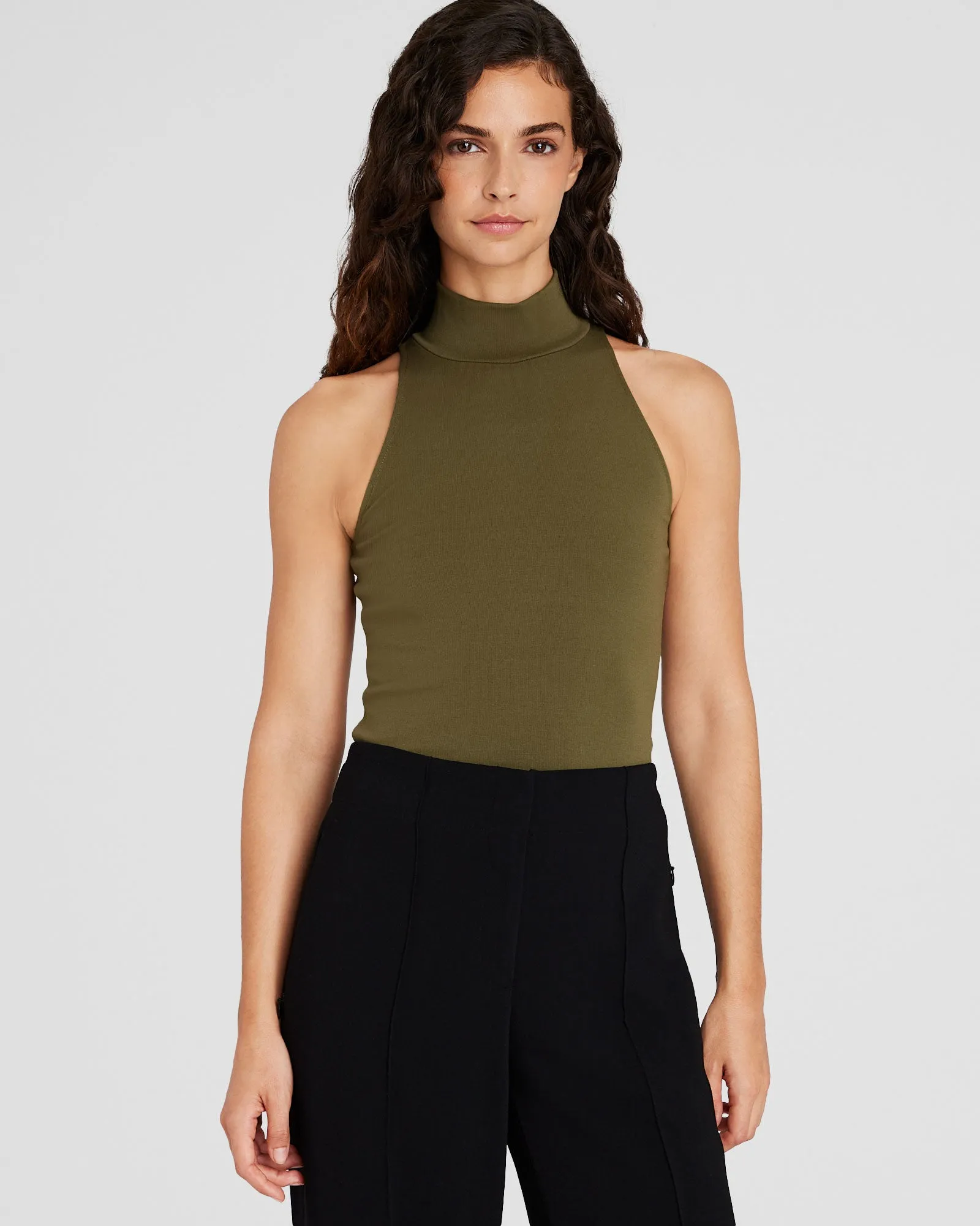Sleeveless Mockneck Top sold by Club Monaco