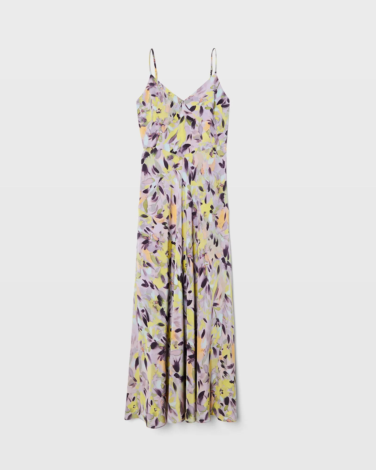 Seam Detail Silk Maxi Dress sold by Club Monaco product image thumbnail 5