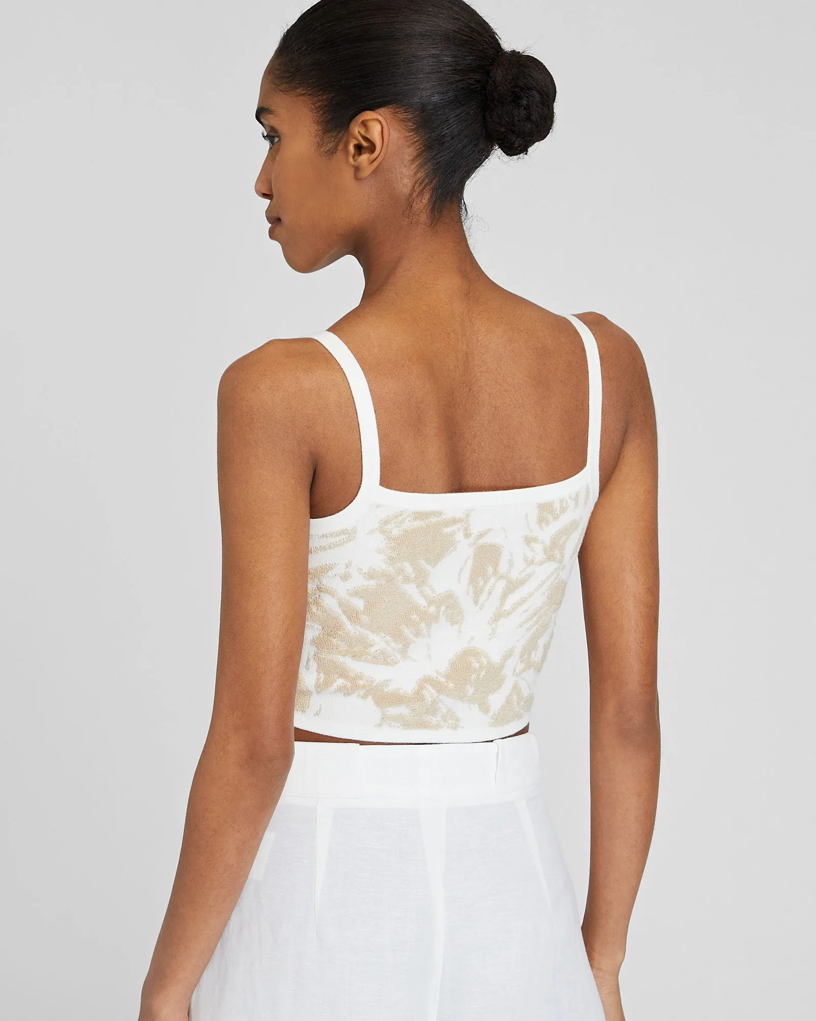 Loop Jacquard Sweater Tank sold by Club Monaco product image thumbnail 2