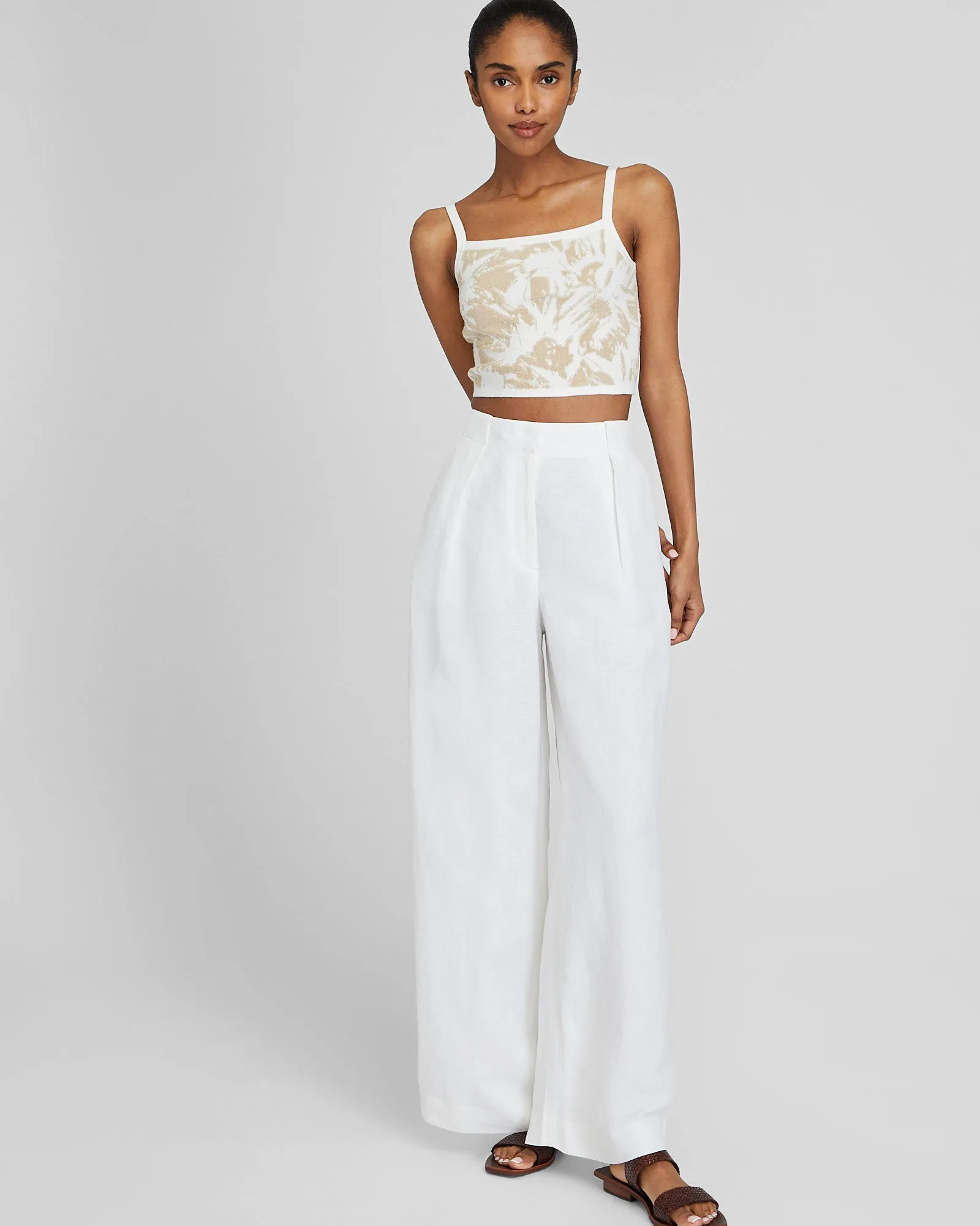 Loop Jacquard Sweater Tank sold by Club Monaco product image thumbnail 4