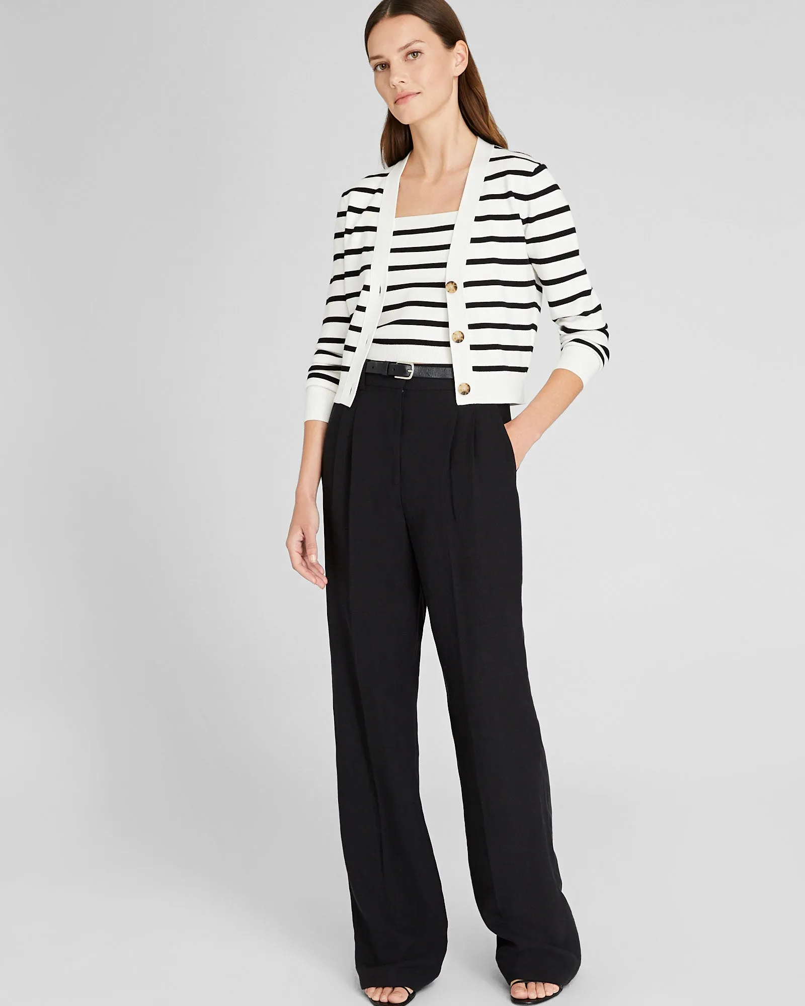 Cropped Cardigan sold by Club Monaco product image thumbnail 2