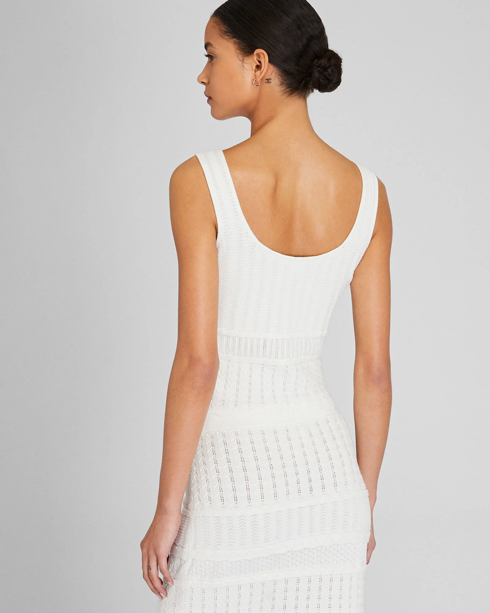 Mixed Stitch Tank sold by Club Monaco product image thumbnail 3