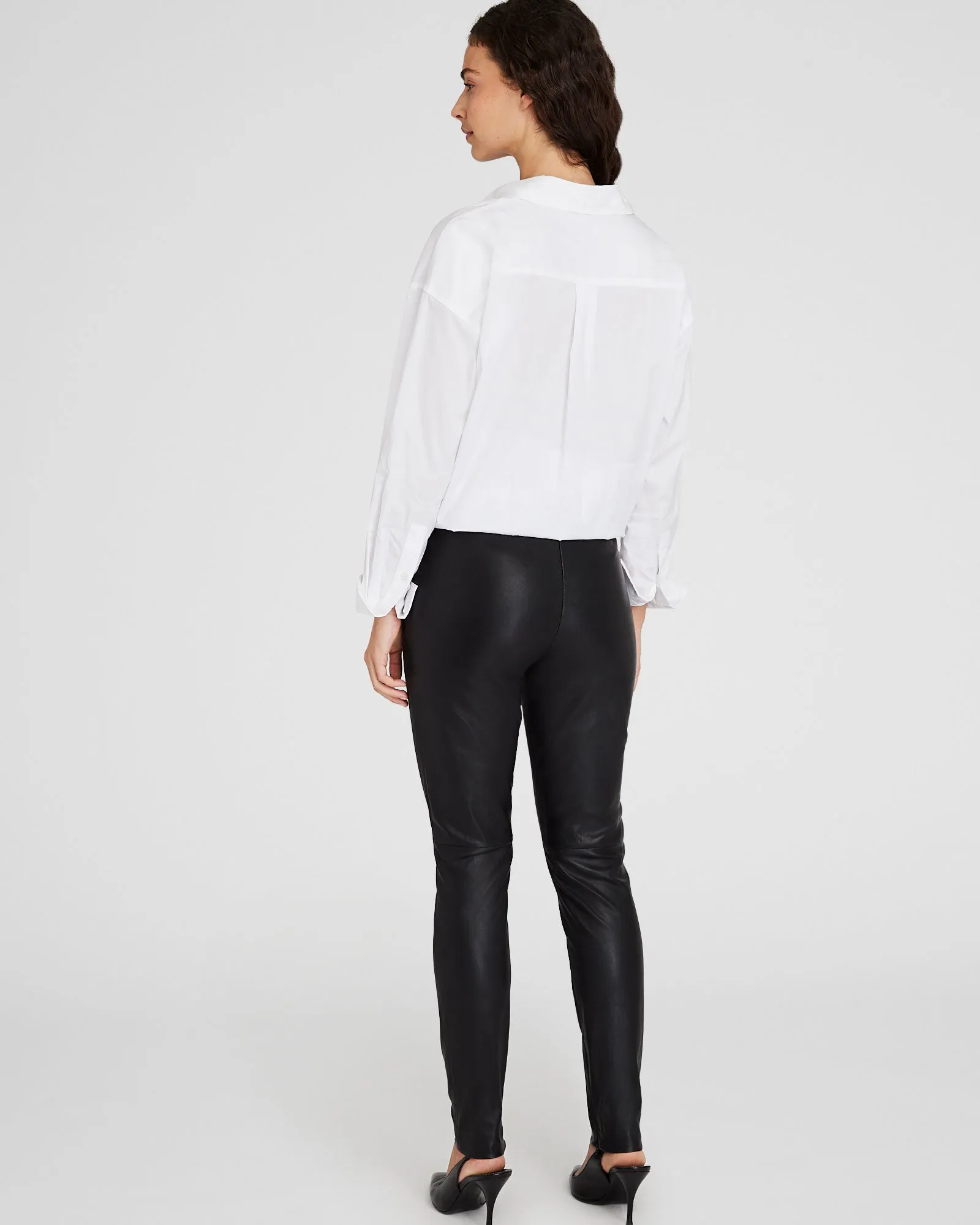 Skinny Leather Legging sold by Club Monaco product image thumbnail 2