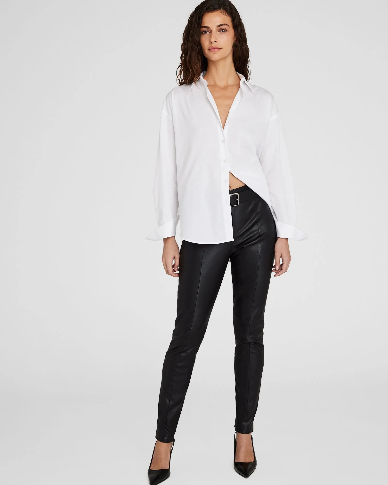 Skinny Leather Legging sold by Club Monaco product image thumbnail 4