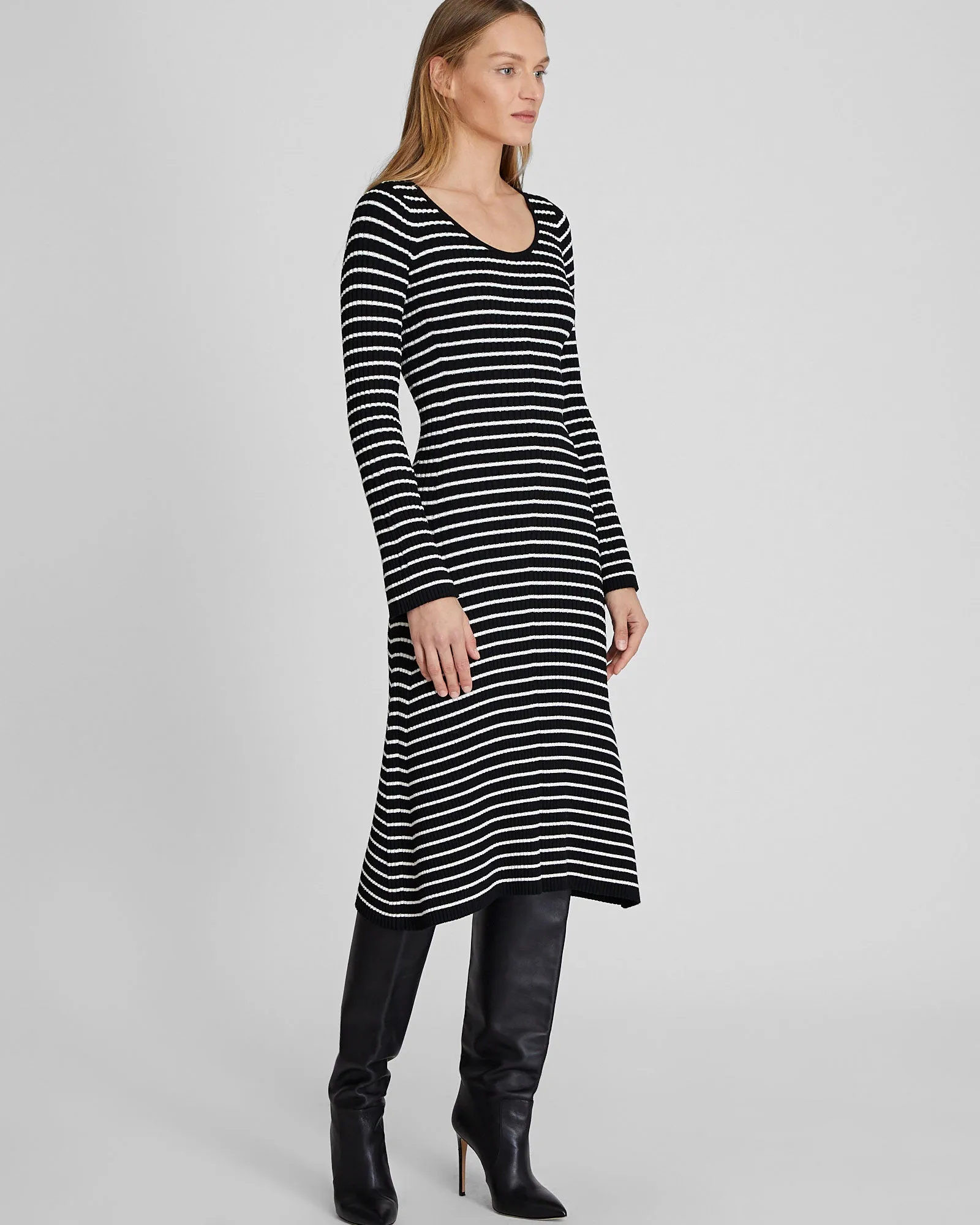 Midi Striped Sweater Dress sold by Club Monaco product image thumbnail 4