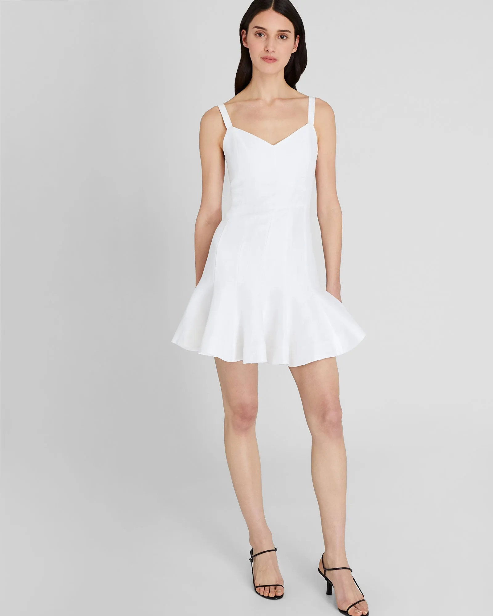 Fluted Hem Mini Dress sold by Club Monaco product image thumbnail 4