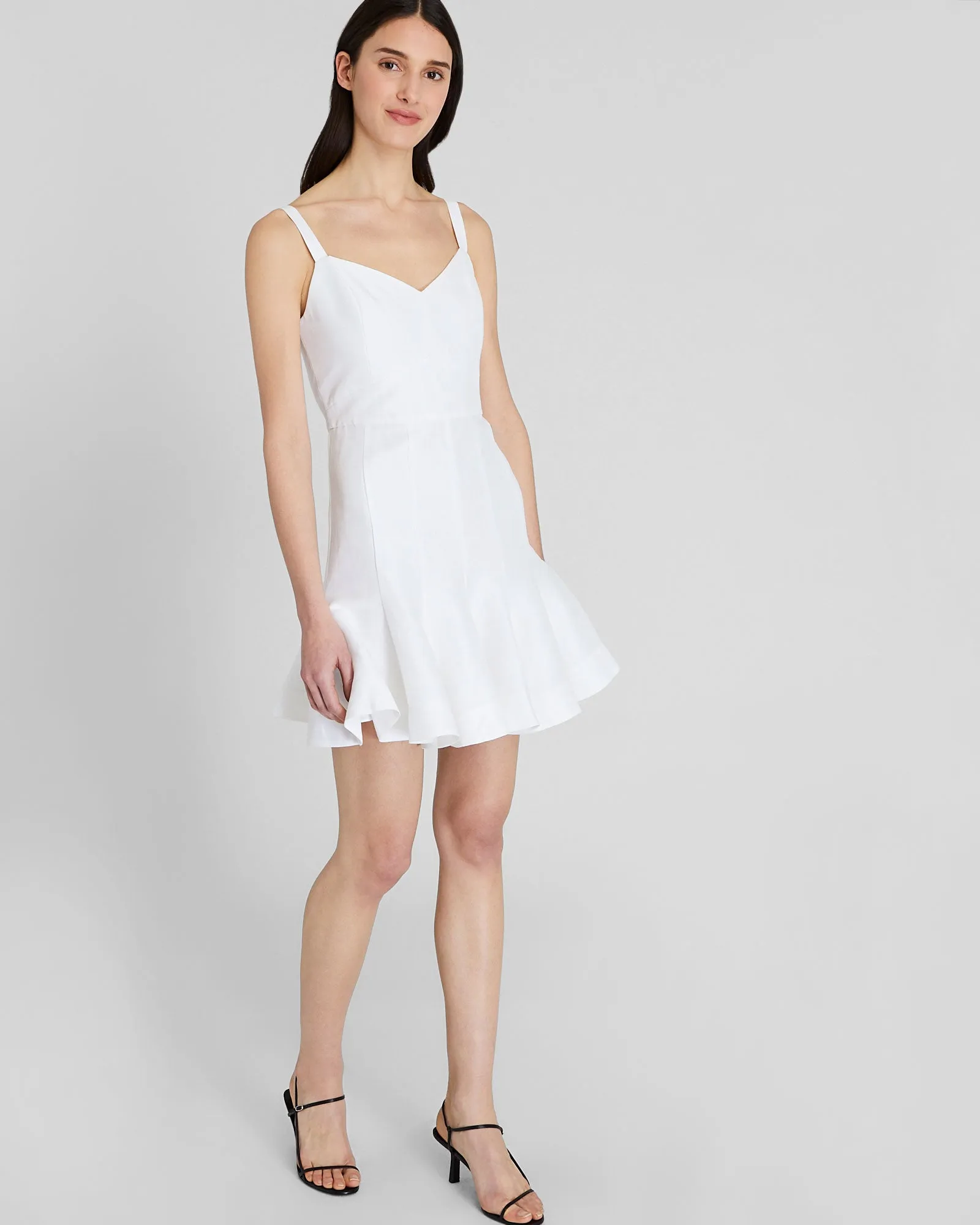 Fluted Hem Mini Dress sold by Club Monaco